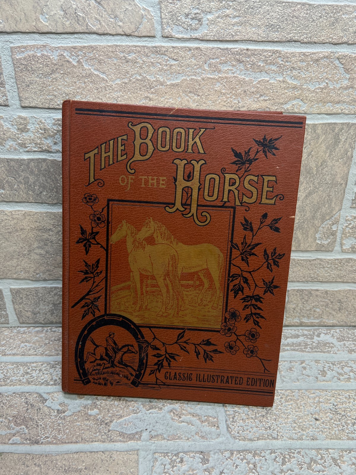 The Book of the Horse Classic Illustrated Edition Bonanza Books Hardcover
