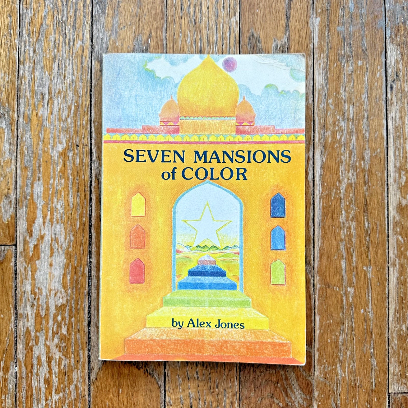 Alex Jones SEVEN MANSIONS OF COLOR Color Therapy Meditation DeVorss PB 1984
