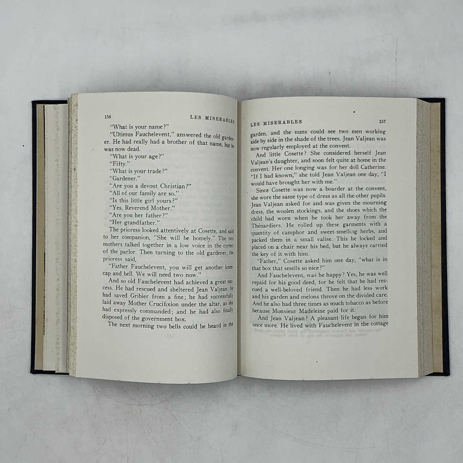 Les Miserables by Victor Hugo 1947 Globe Book Vintage Hardcover-Frisius & Cooper
