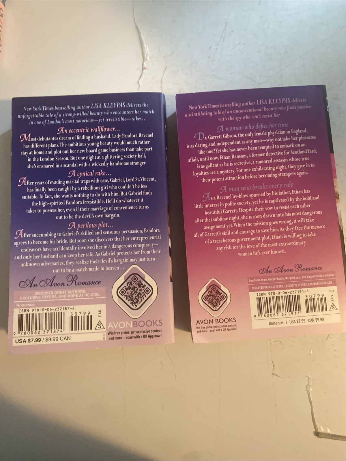 Lisa Kleypas The Ravenels Complete Series Lot of 7 PB ~ 6 Stepbacks