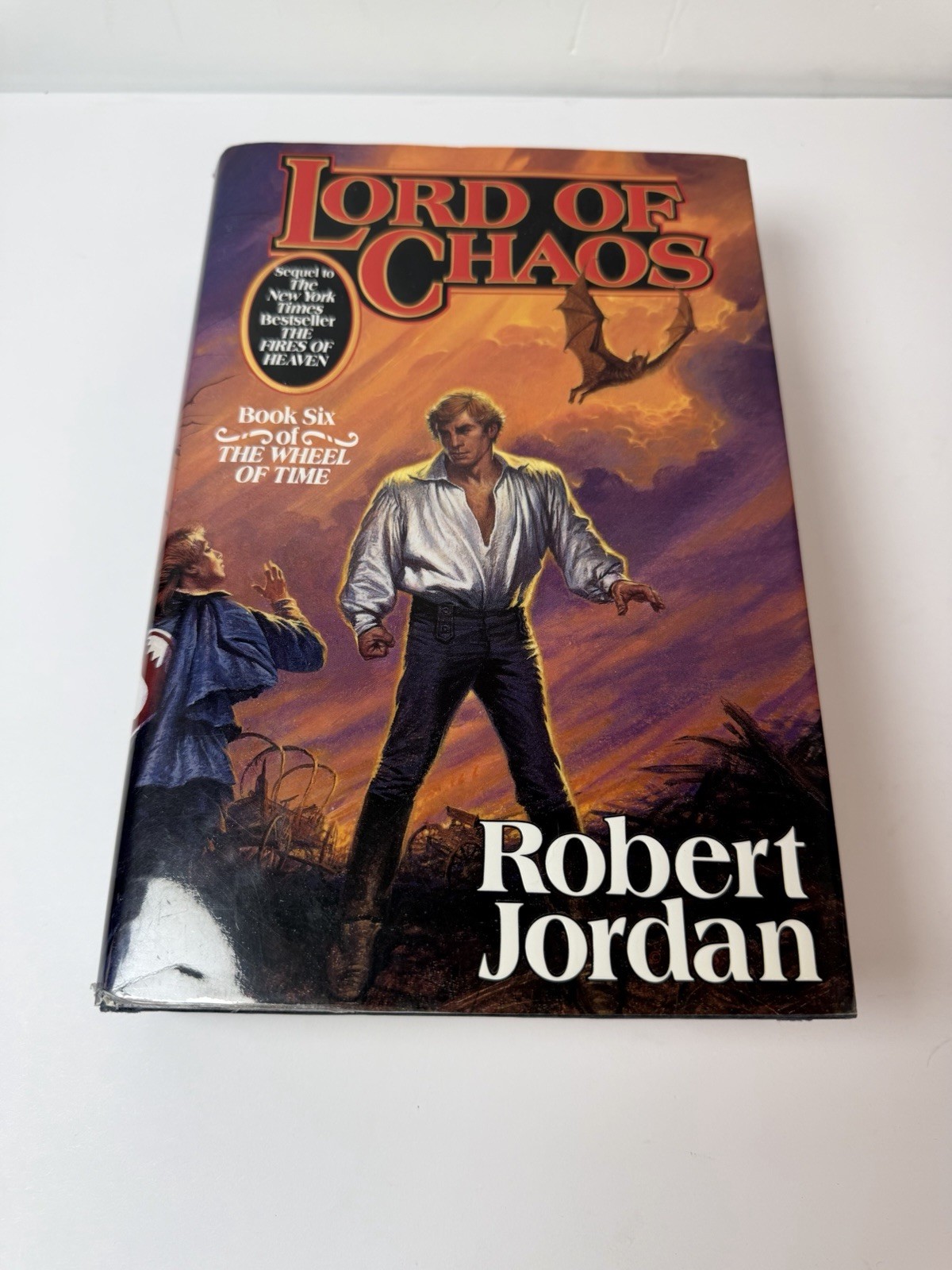 Lord of Chaos by Robert Jordan 1st Edition/1st Print HC Wheel of Time