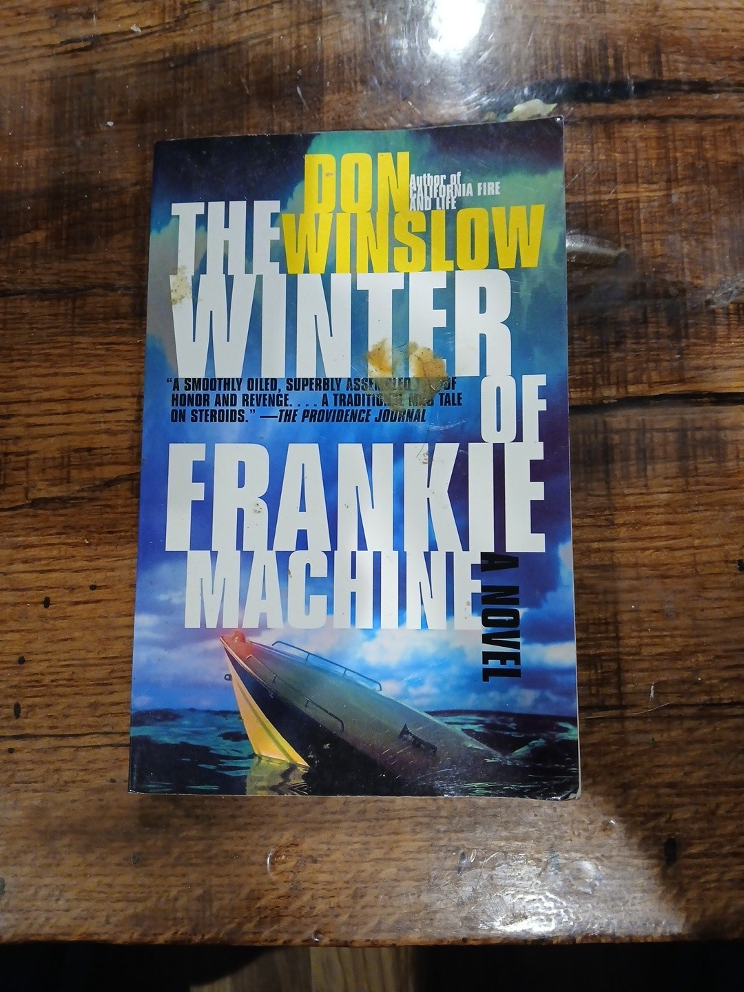 The Winter of Frankie Machine (Vintage Crime/Black Lizard) — Paperback — GOOD