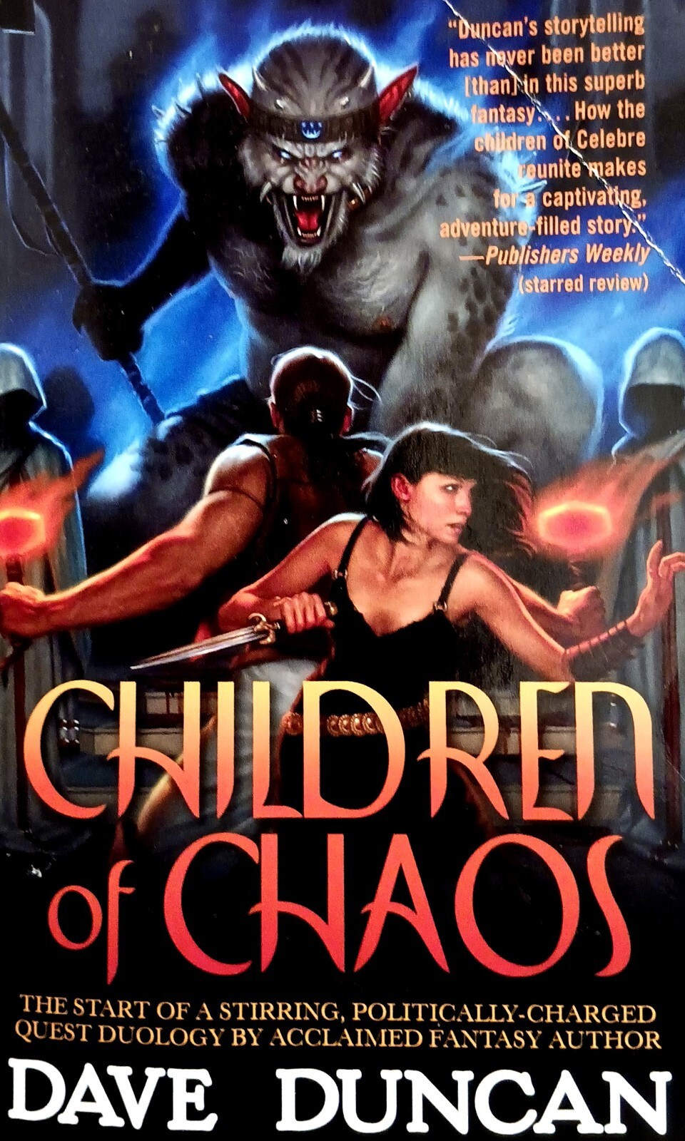 Children of Chaos by Dave Duncan ( 2007, TOR Paperback) Fantasy