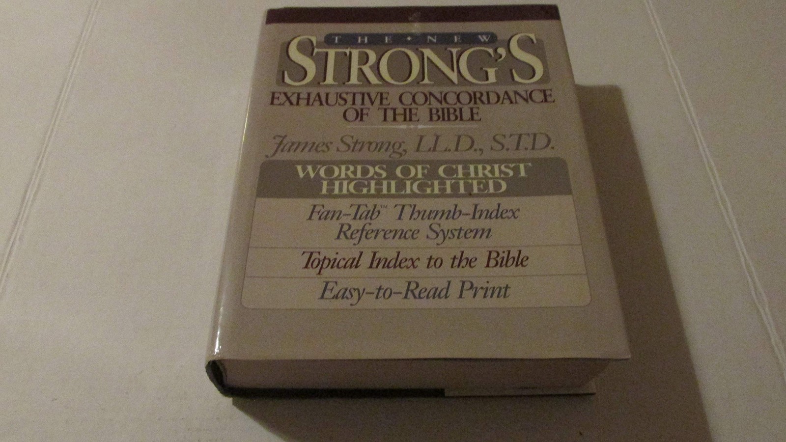 The New Strong’s Exhaustive Concordance of the Bible: With Main Concordance,…