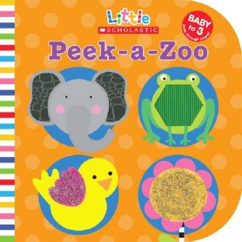 Peek-a-Zoo (Little Scholastic) — Board book By Scholastic Inc. — GOOD