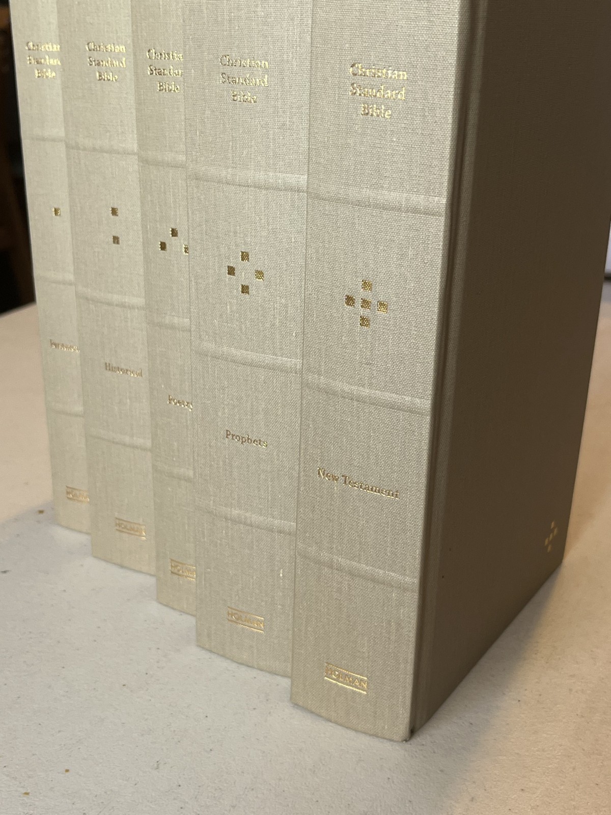 CSB Readers Bible, Cloth-Over-Board, Five-Volume Collection, Like New (see desc)