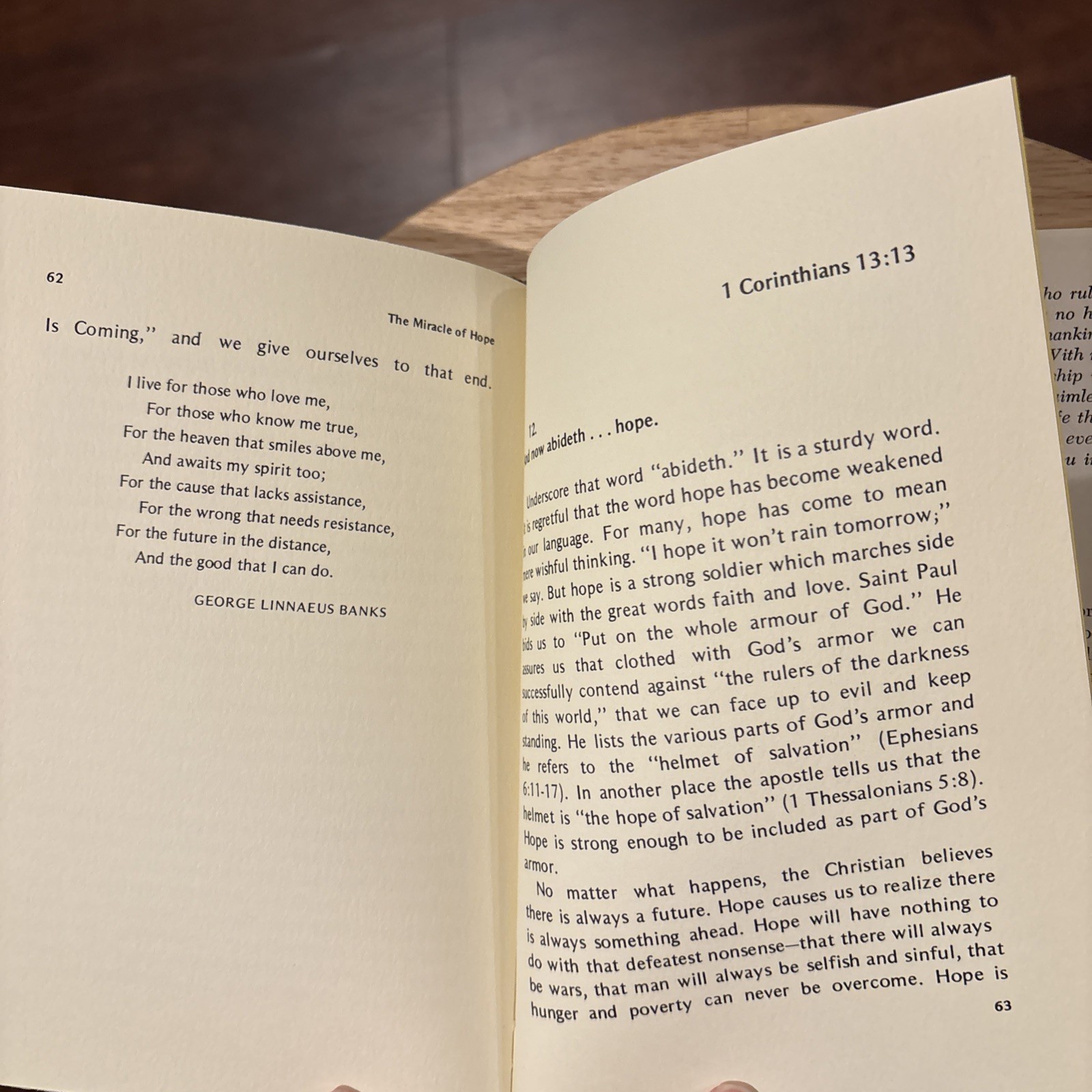 The Miracle Of Hope By Charles L. Allen HBDJ