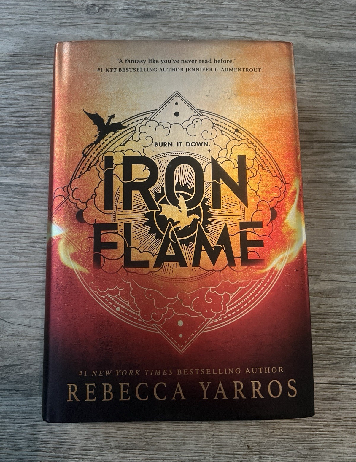 Rebecca Yarros Iron Flame (The Empyrean Ser. Vol 2) Hardcover 2023 1st Ed