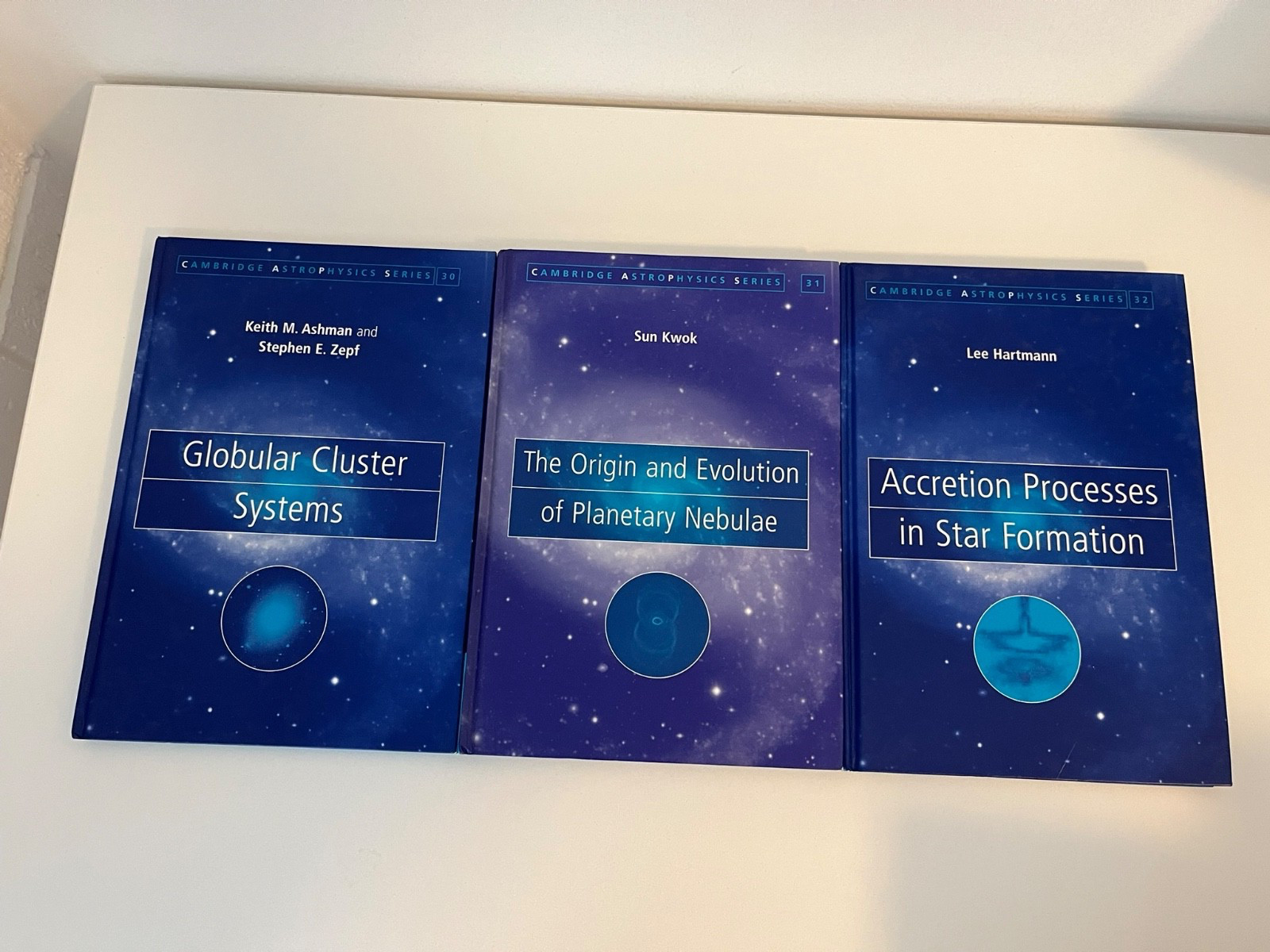Cambridge Astrophysics Series Lot of 3 (#30,31,32) Stars, Nebulae, Clusters