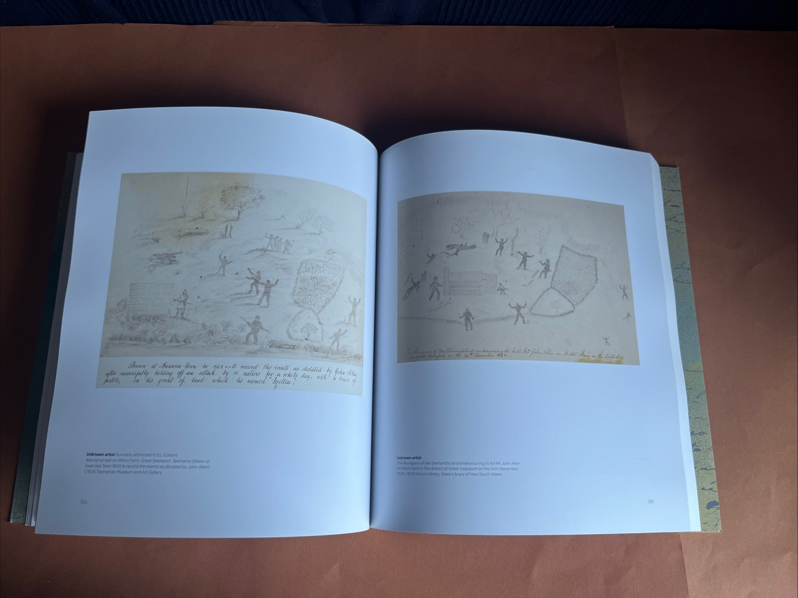 THE NATIONAL PICTURE : The Art of Tasmania’s Black War NGA 1st Ed 2018 SCARCE