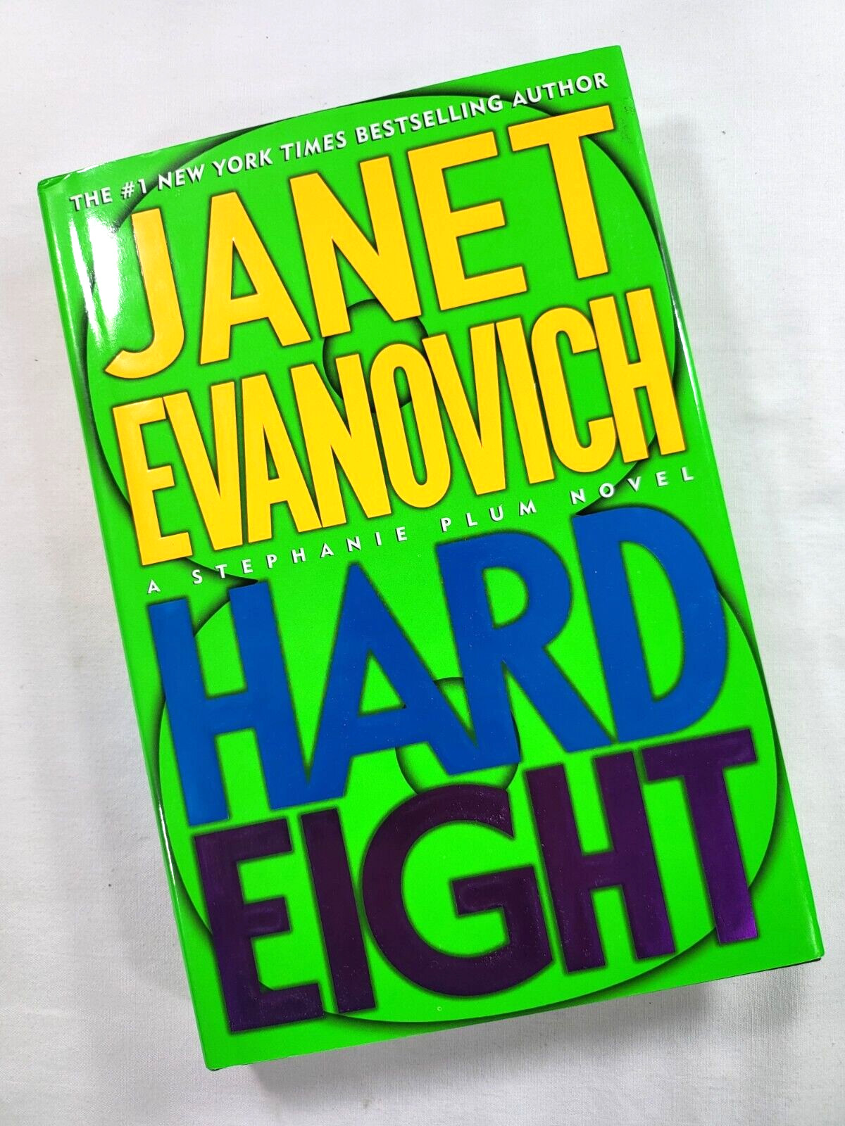 Hard Eight by Janet Evanovich Author Signed 1st Edition