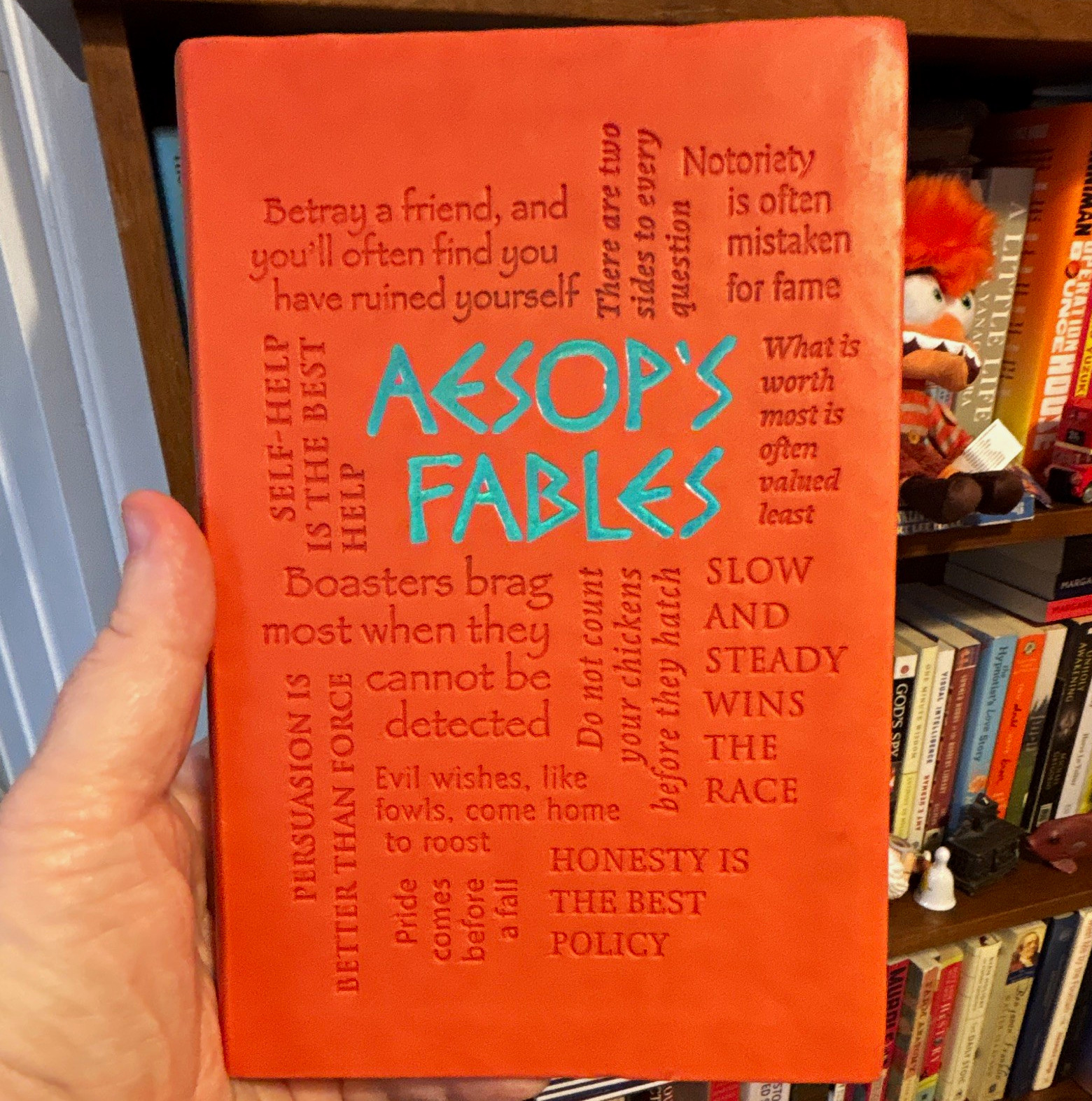 Aesop’s Fables by Aesop Hardcover English Fables Short Stories Ages 9-12