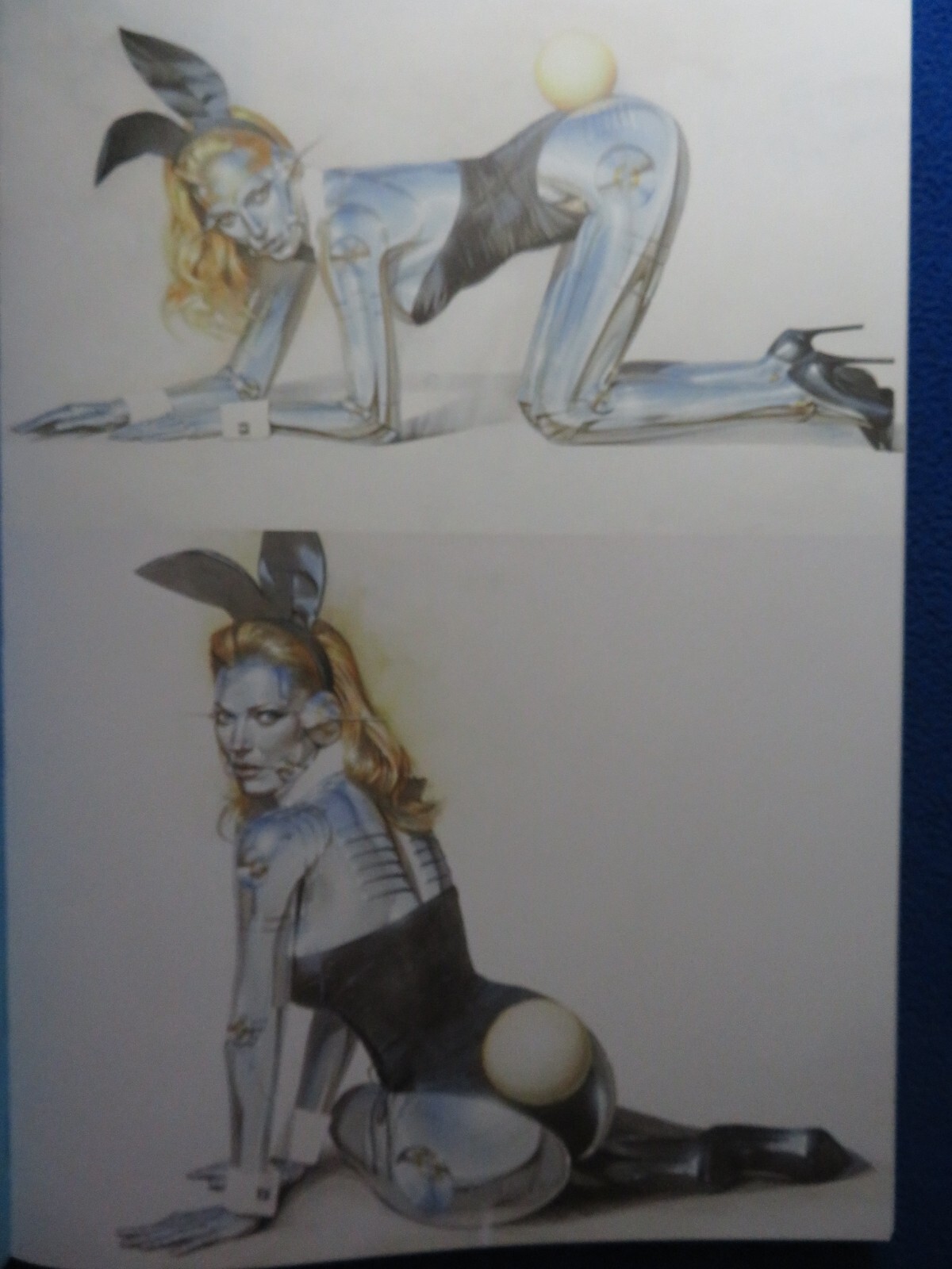 SORAYAMA THE GYNOIDS LUVTRONIX METALLIC HARDCOVER SIGNED TREVILLE 2023