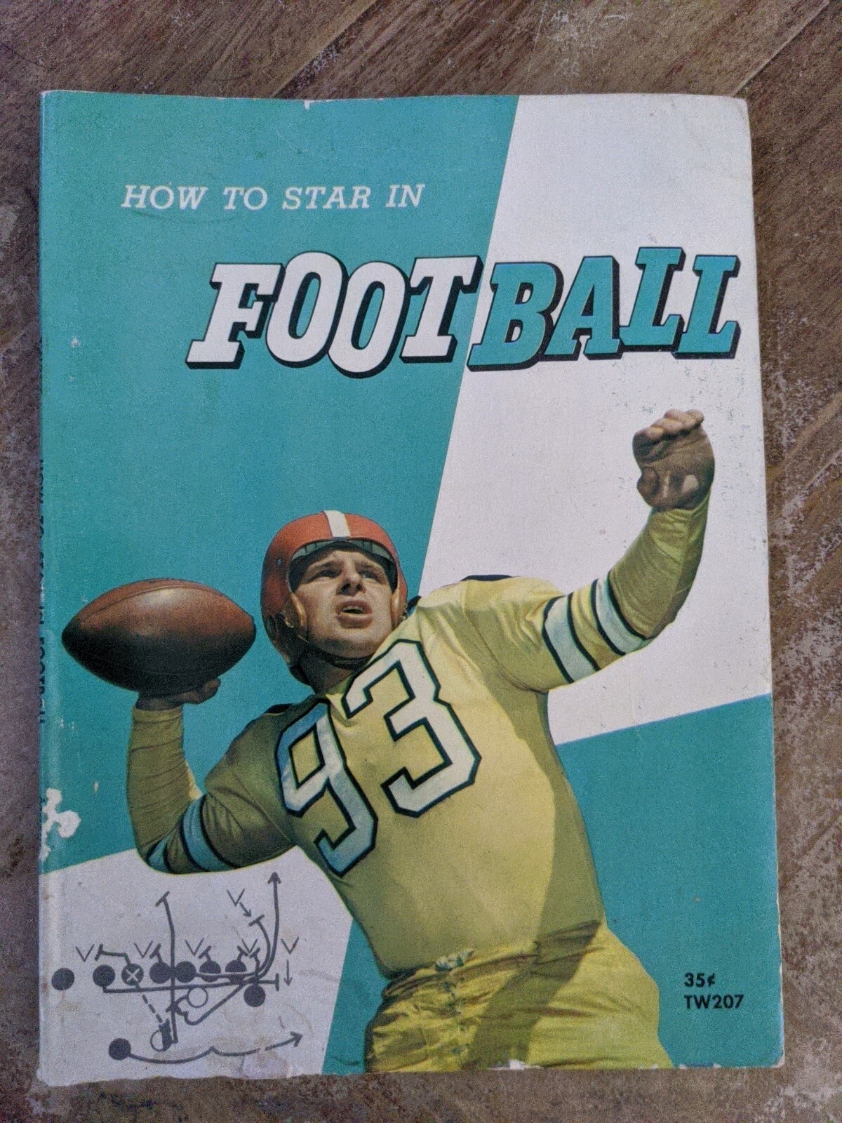 1966 Booklet How to Star in Football by Herman L. Masin 62 Pages