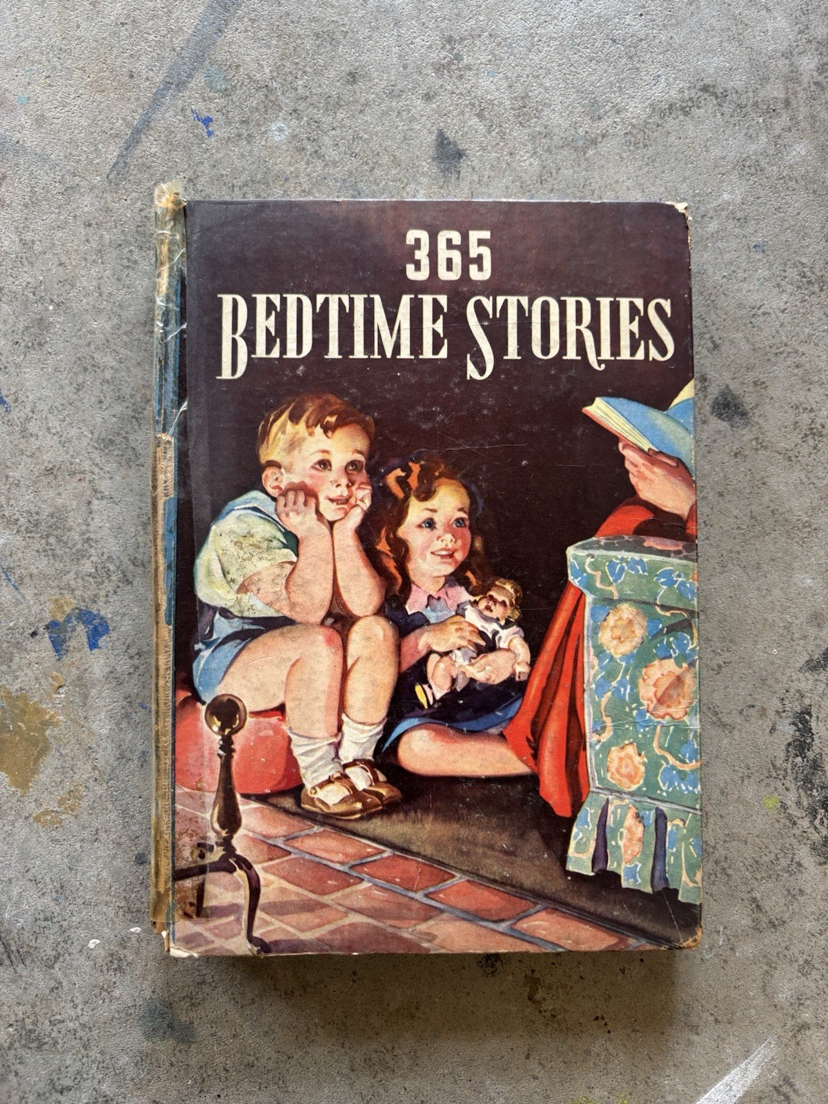Vintage 365 Bedtime Stories Whitman A Bedtime Story For Every Day-1937