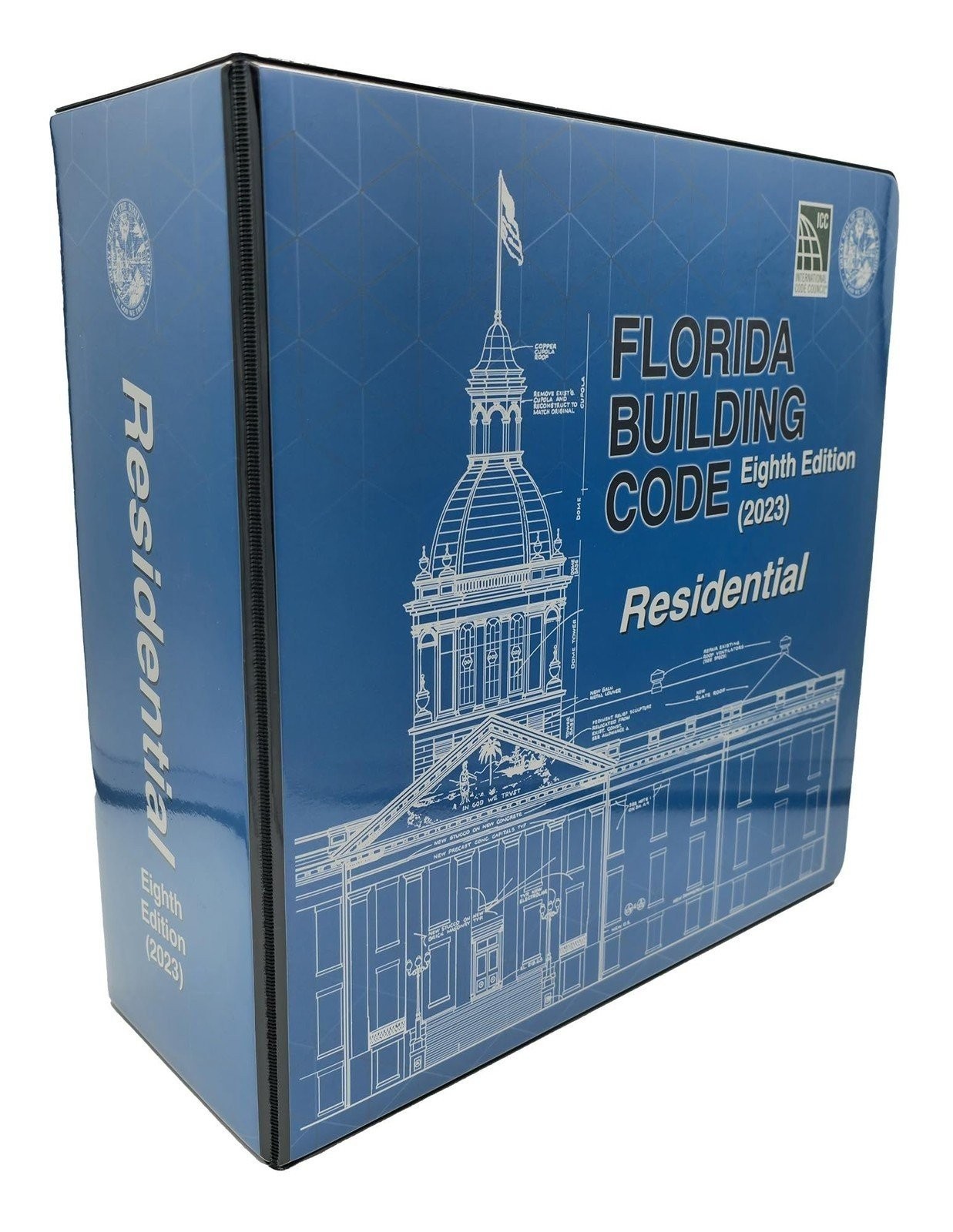 Highlighted and Tabbed — Florida Building Code — 2023 Residential 8th