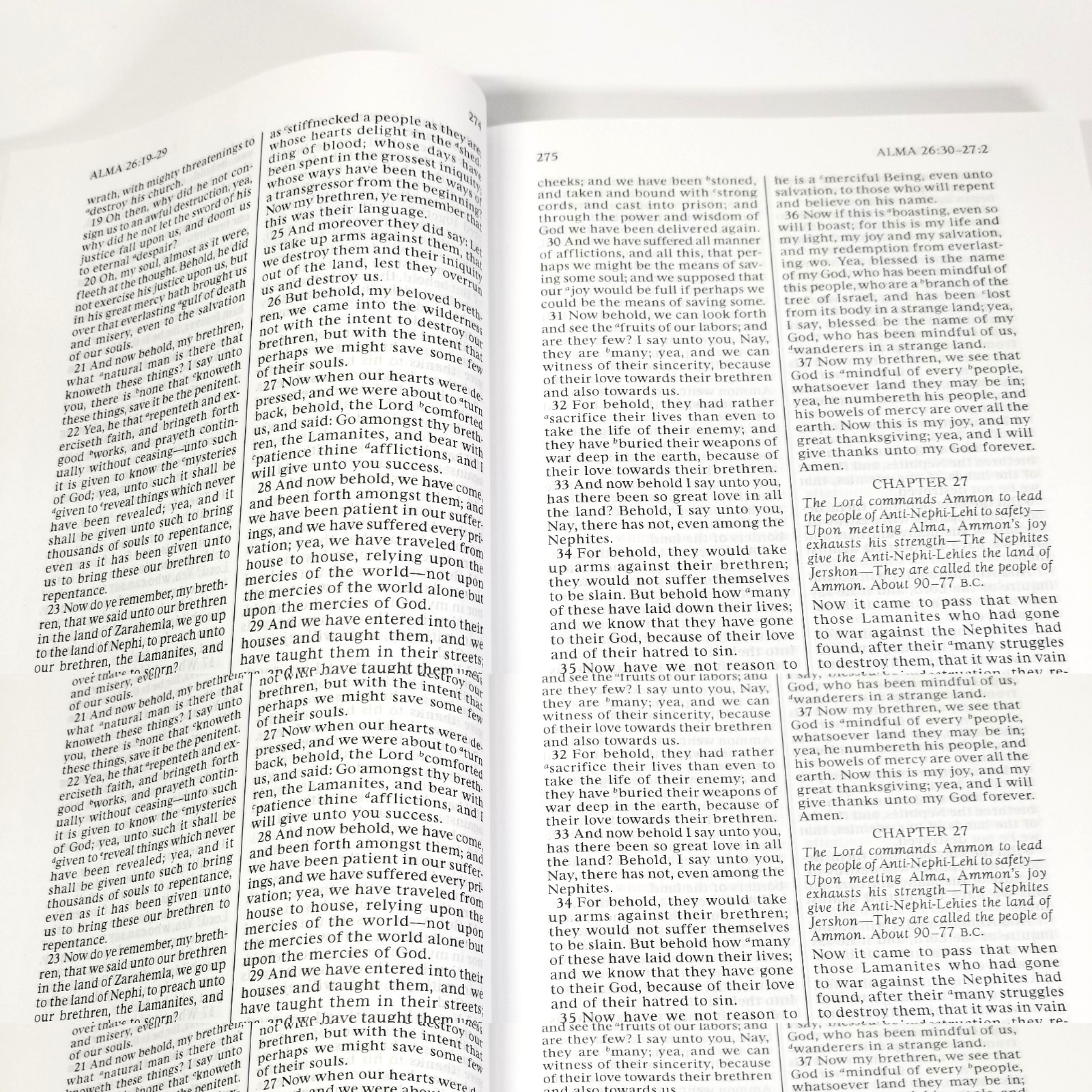 LDS Triple Combination Extra Large Print Scriptures Book of Mormon 2013 PB