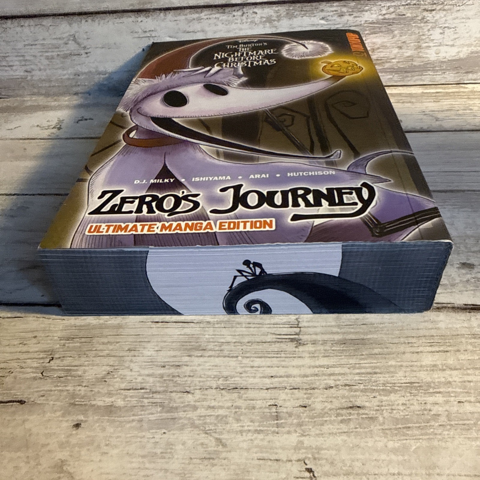 New! Disney Tim Burton’s The Nightmare Before Christmas Zero’s Journey Manga