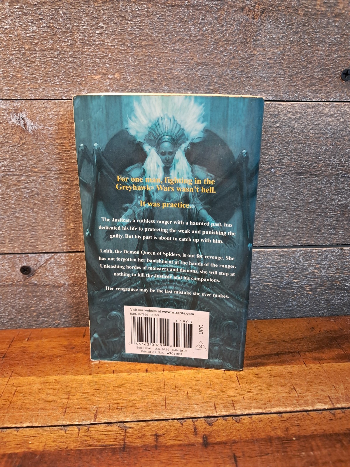Queen of the Demonweb Pits by Paul Kidd Greyhawk Wizards of the Coast Paperback