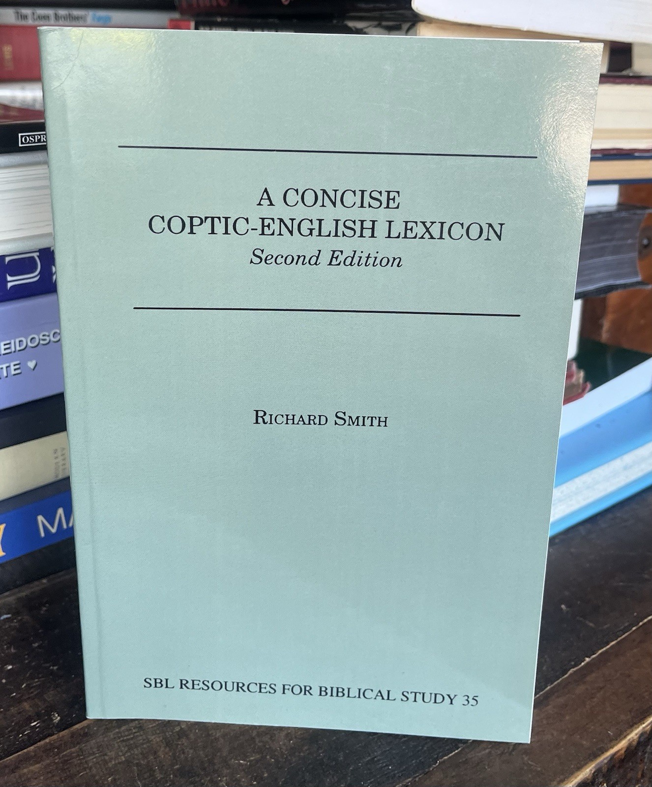 NEW Concise Coptic-English Lexicon Biblical Language Study Book