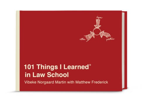 101 Things I LearnedÂ® in Law School — Hardcover — VERY GOOD