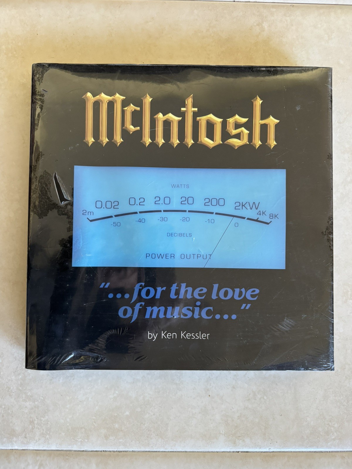 Book — McIntosh — For The Love Of Music — Ken Kessler (NEW SEALED)