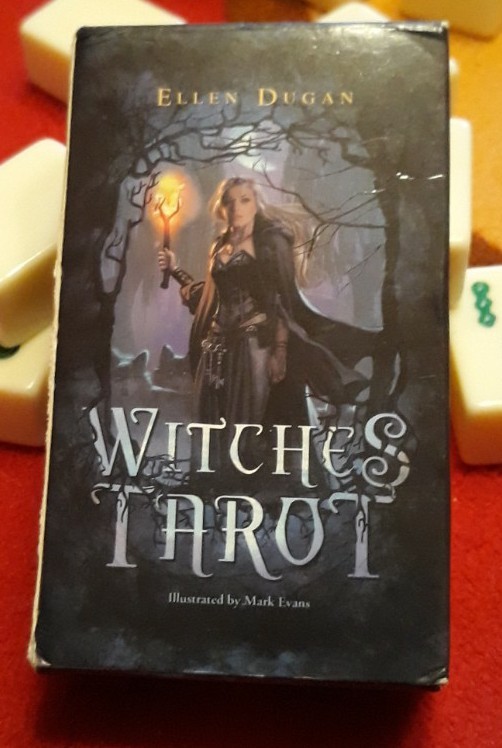 Witches Tarot by Ellen Dugan and Mark Evans (2012, 78 Cards) AS SHOWN