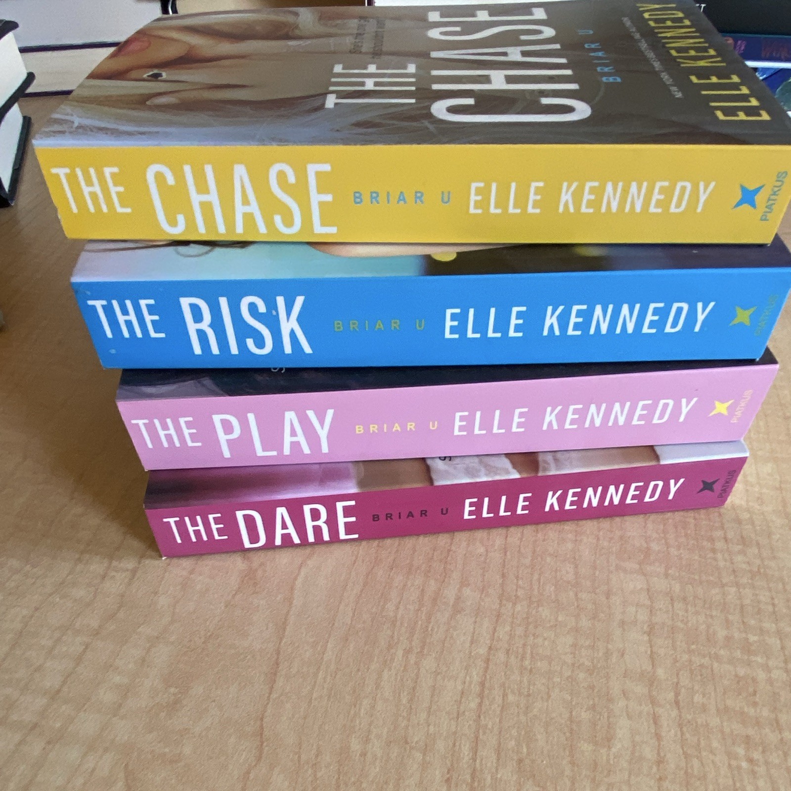 Briar U Set (The Chase, The Risk, The Play, The Dare) by Elle Kennedy, PB