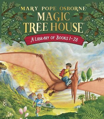 A Library of Magic Tree House Books 1-28 Boxed Set Mary Pope Osborne — Paperback