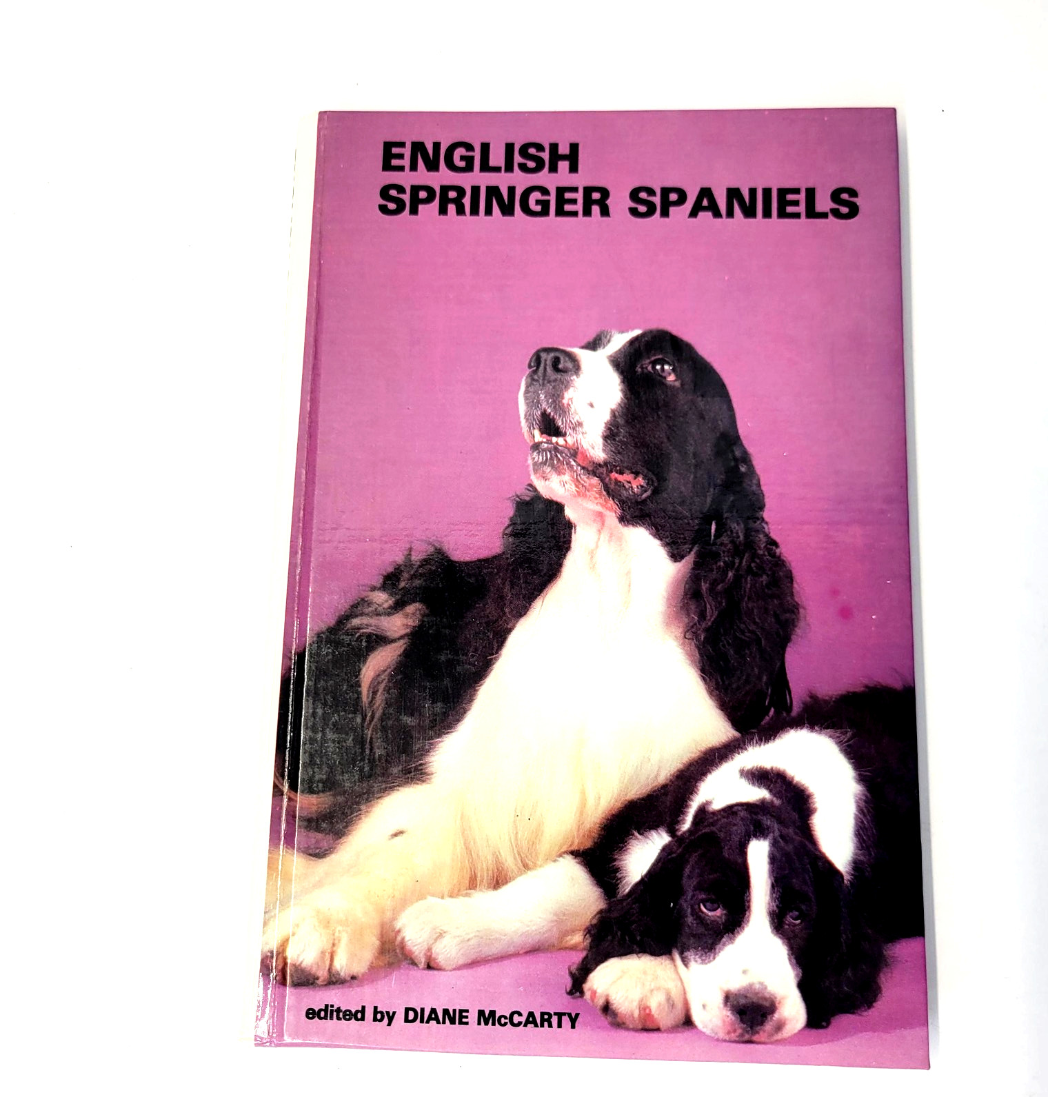 Vintage English Springer Spaniels Diane McCarty T.F.H. Purple HC Dog Care 1983