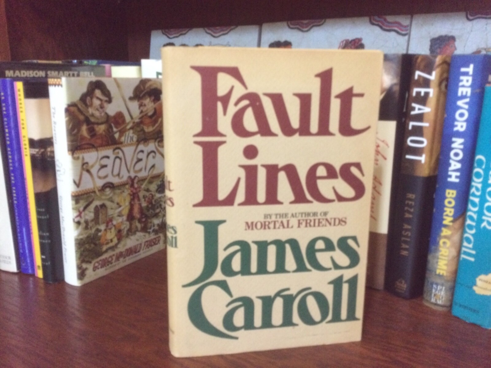 Fault Lines. James Carroll. 1st HC Ptg. Little, Brown1980. Nice copy