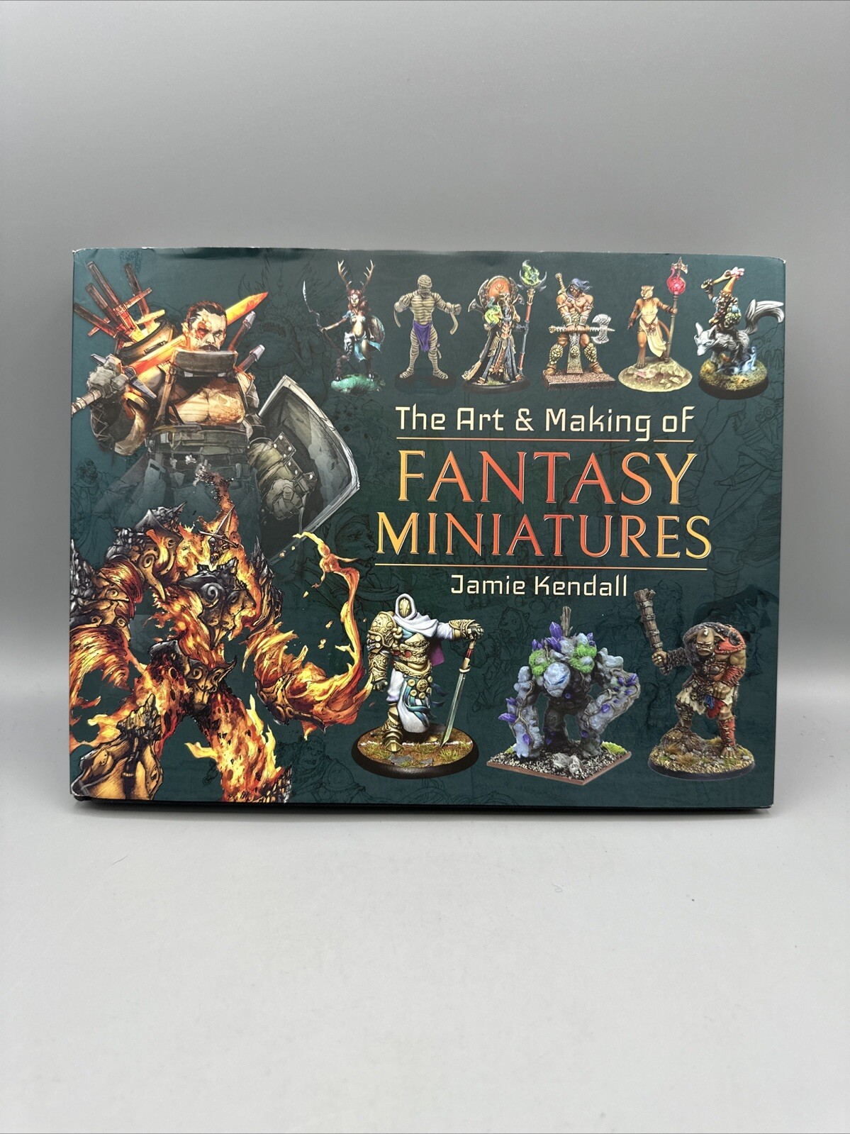 THE ART & MAKING OF FANTASY MINIATURES Hardcover Pen & Swords Books Kendall