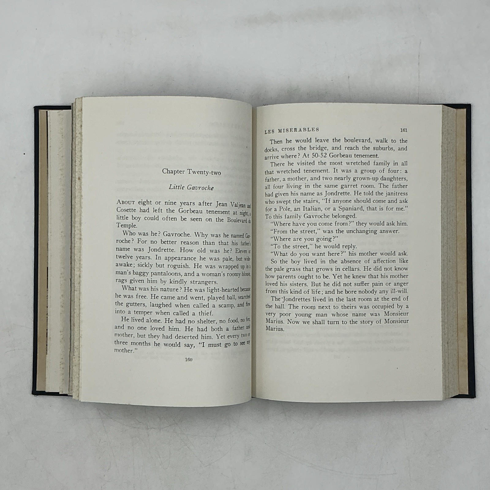 Les Miserables by Victor Hugo 1947 Globe Book Vintage Hardcover-Frisius & Cooper