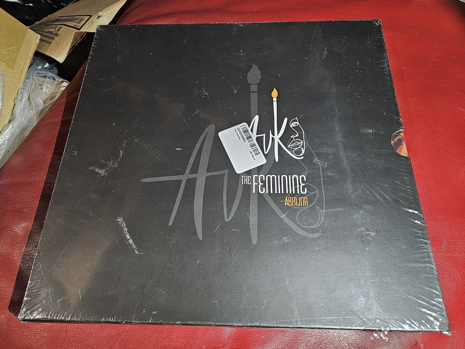 The Feminine | 13 x 13in coffee table book by artist Abhijna Vemuru Kasa — India