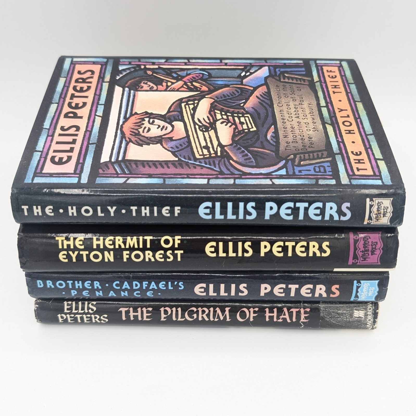 Vintage Ellis Peters Brother Cadfael Mystery Series Lot Hardcover First Edition