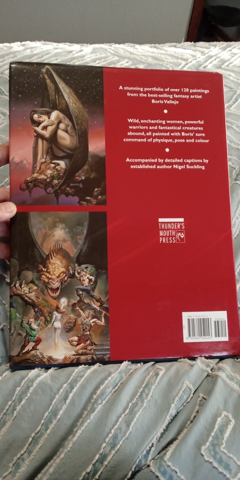 Dreams: The Art of Boris Vallejo Hardcover Illustrated Art Book by Boris Vallejo