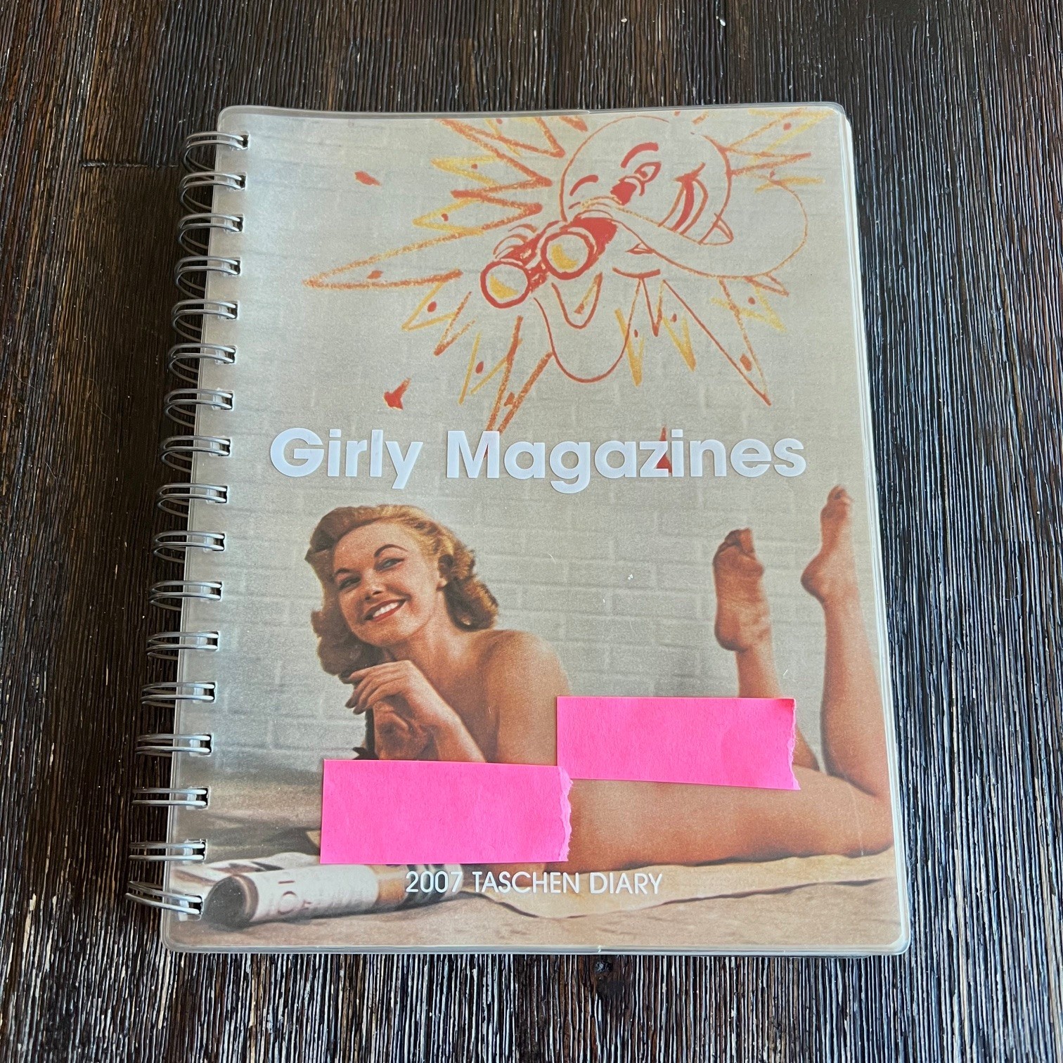 Girly Magazines 2007 Taschen Diary Vintage Pin Ups Covers Art