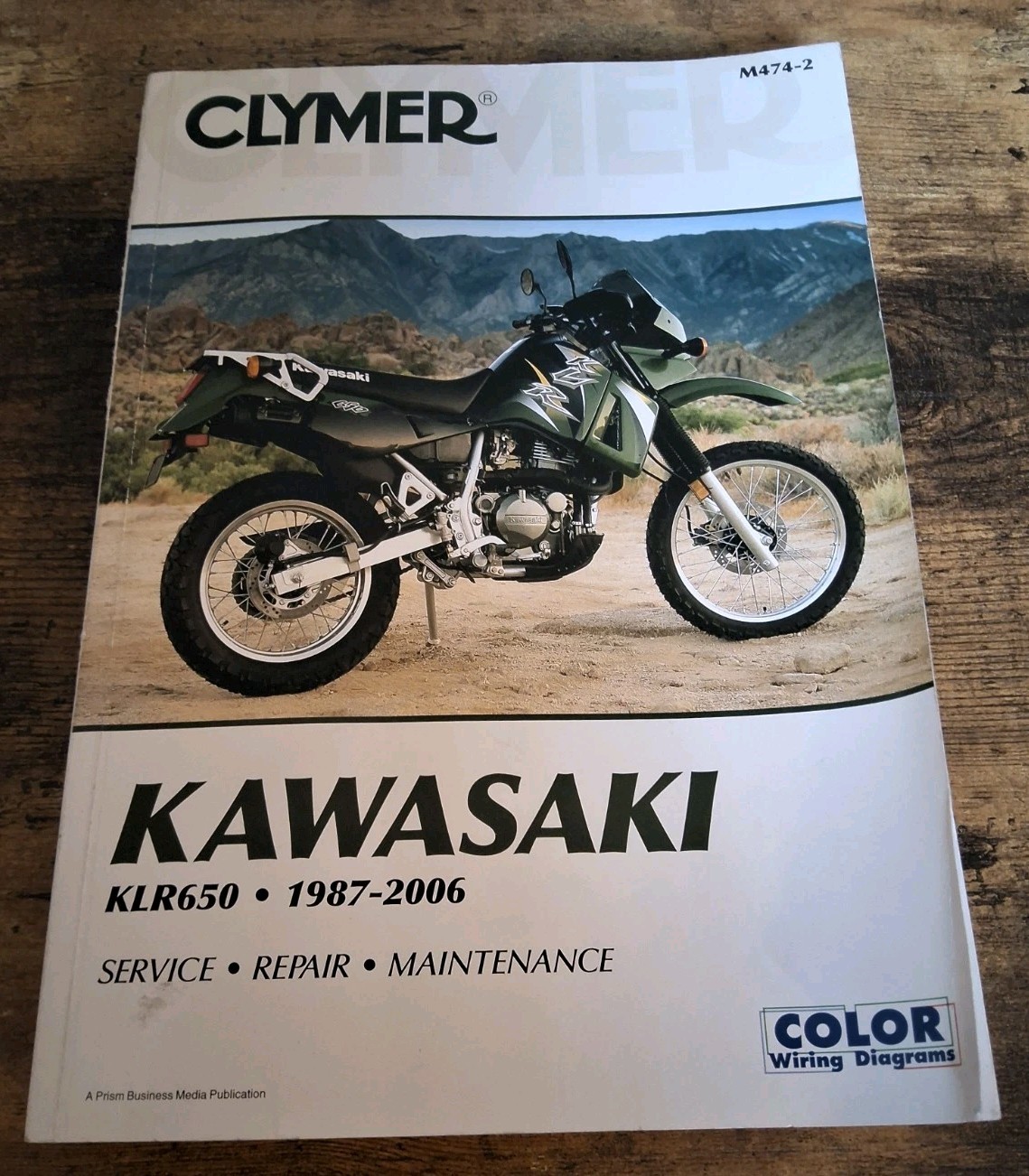 Kawasaki KLR650, 1987-2006 by Clymer Publications Staff (2006, Trade Paperback)