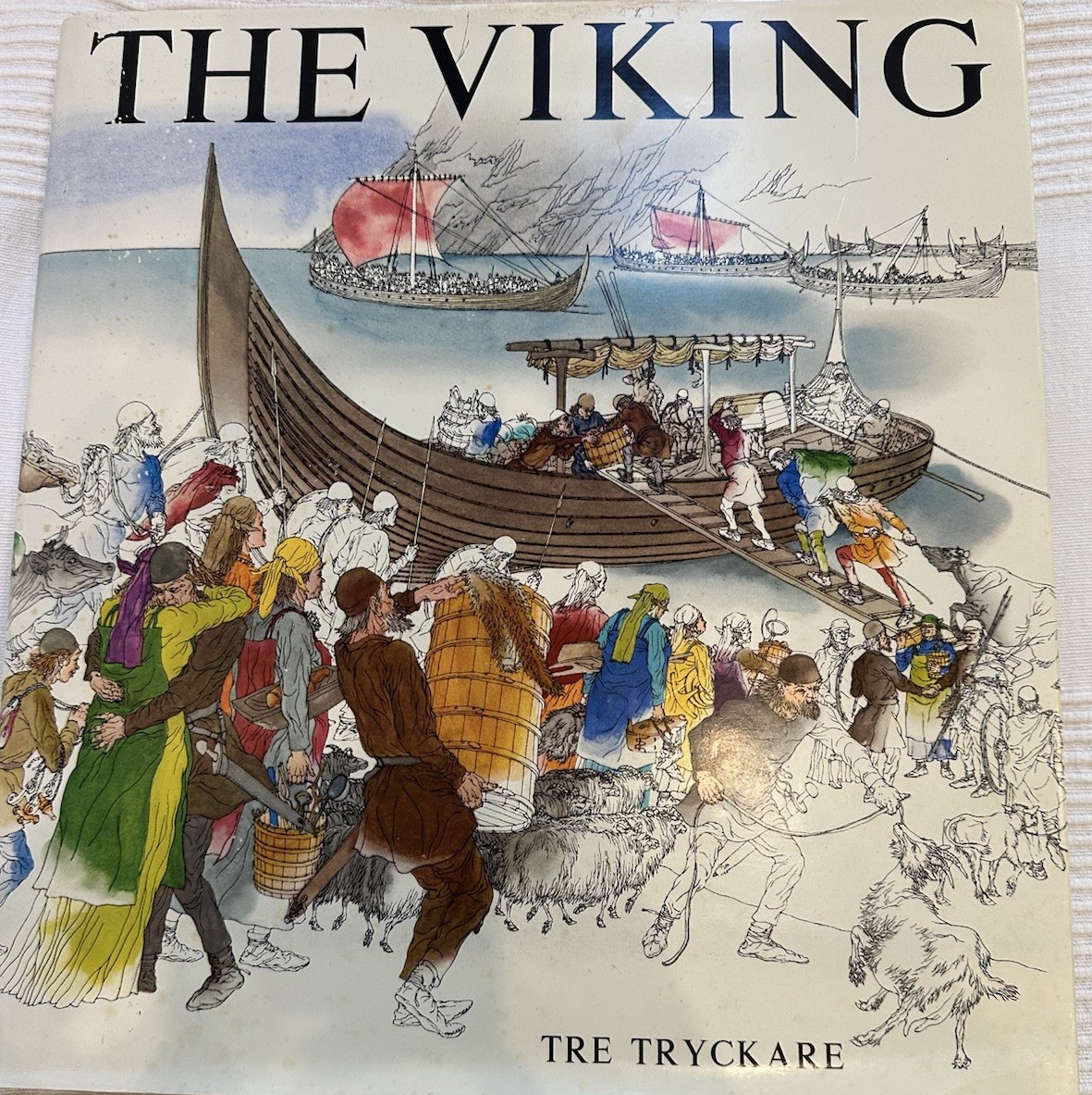 The Viking by Tre Tryckare 1996 HC/DJ illustrated, 287 pgs.