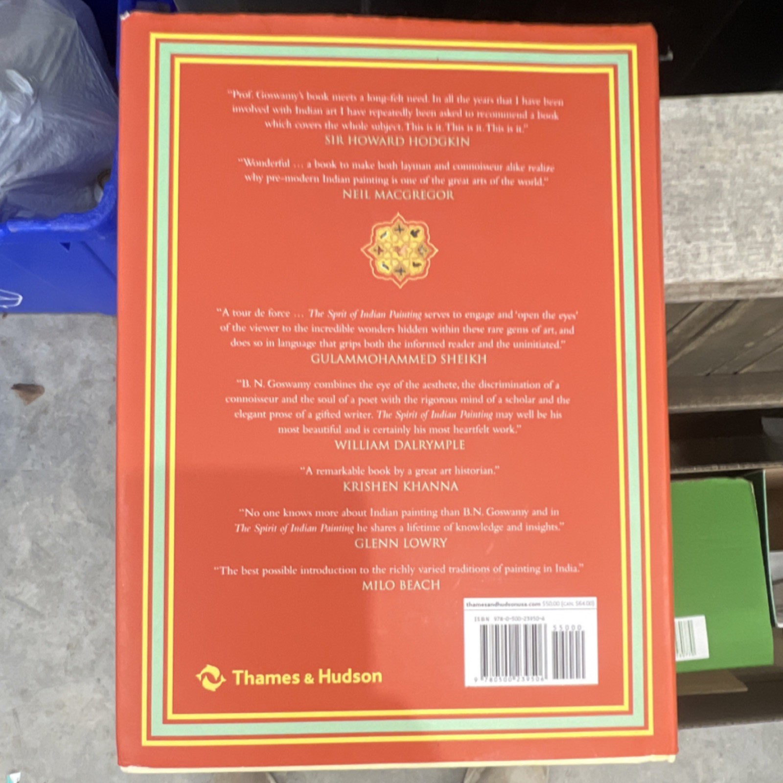 The Spirit of Indian Painting Hardcover Art Book by B. N. Goswamy Thames & Huds…