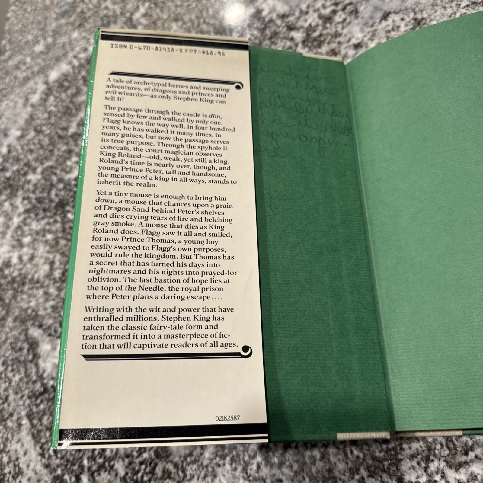 Stephen King- Eyes of the Dragon 1st Print 1st Edition Good Preowned Condition