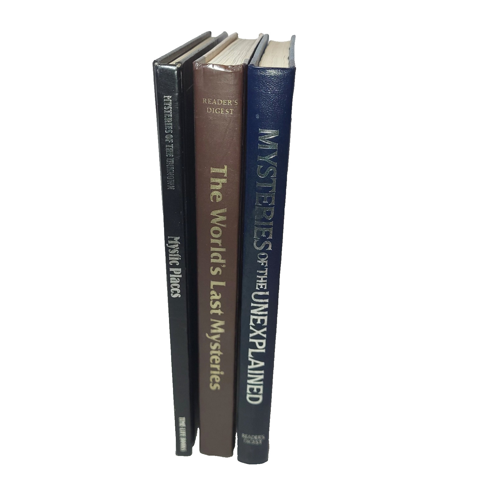 3 Book Bundle-Mystic Places, Mysteries of the Unexplained,World’s Last Mysteries