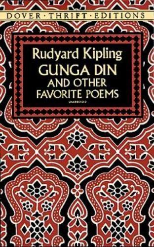 Gunga Din and Other Favorite Poems; D- paperback, Rudyard Kipling, 9780486264714