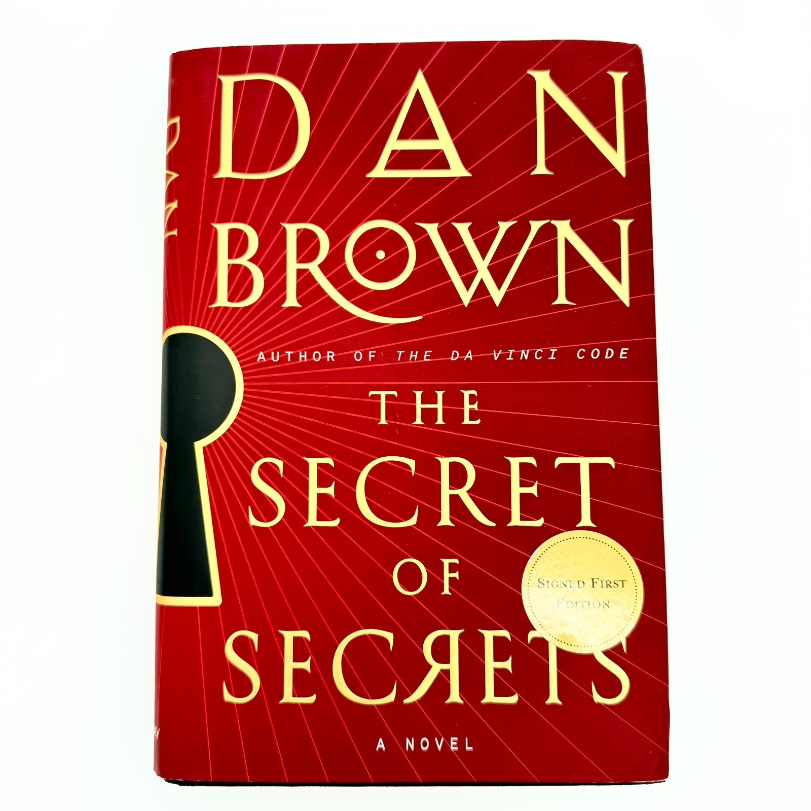 Secret of Secrets : A Novel by Dan Brown (2025, Hardcover) SIGNED 1st/1st