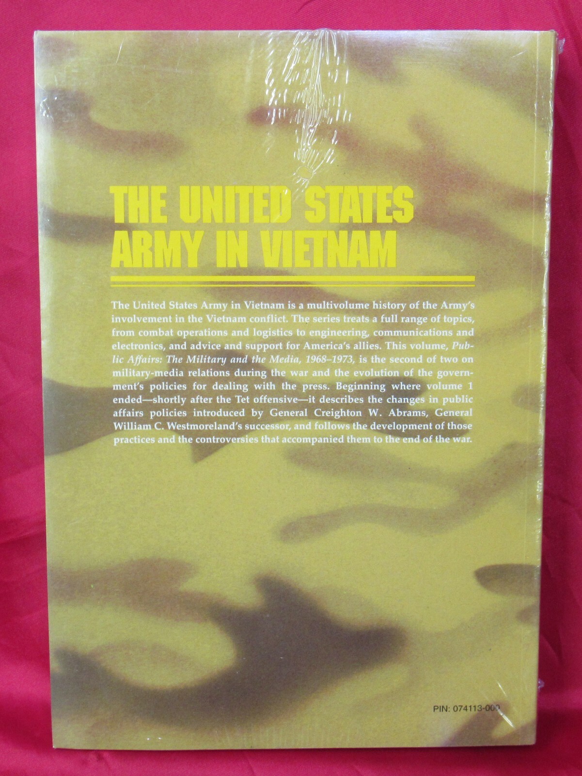 Public Affairs: The Military And The Media, 1968-1973