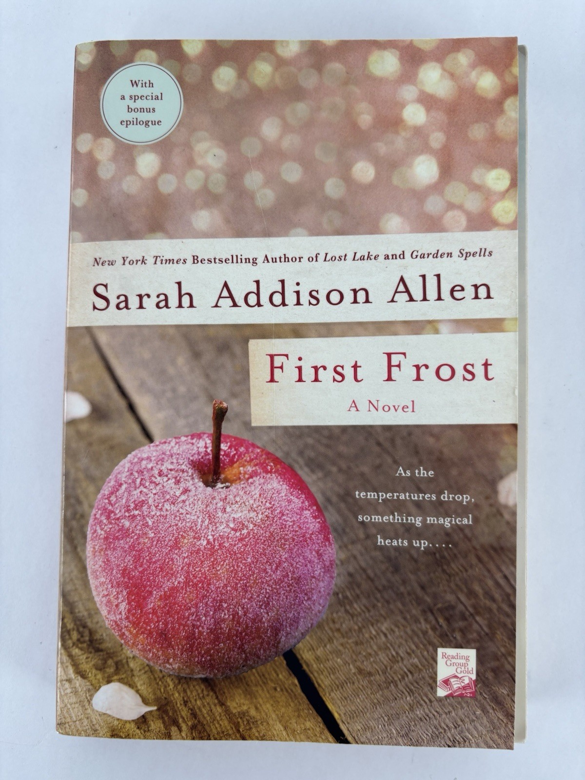 Sarah Addison Allen- First Frost; A Novel Paperback Book