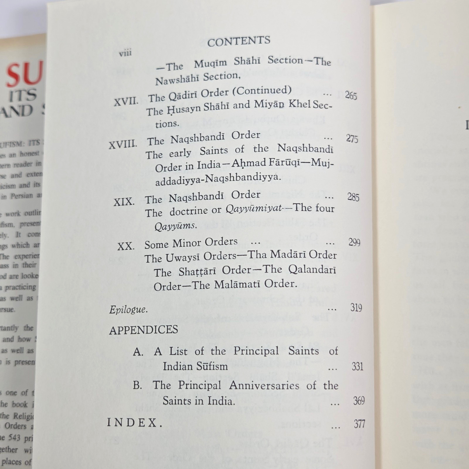 Sufism Its Saints and Shrines John Subhan 1970 First Edition Weiser India Islam