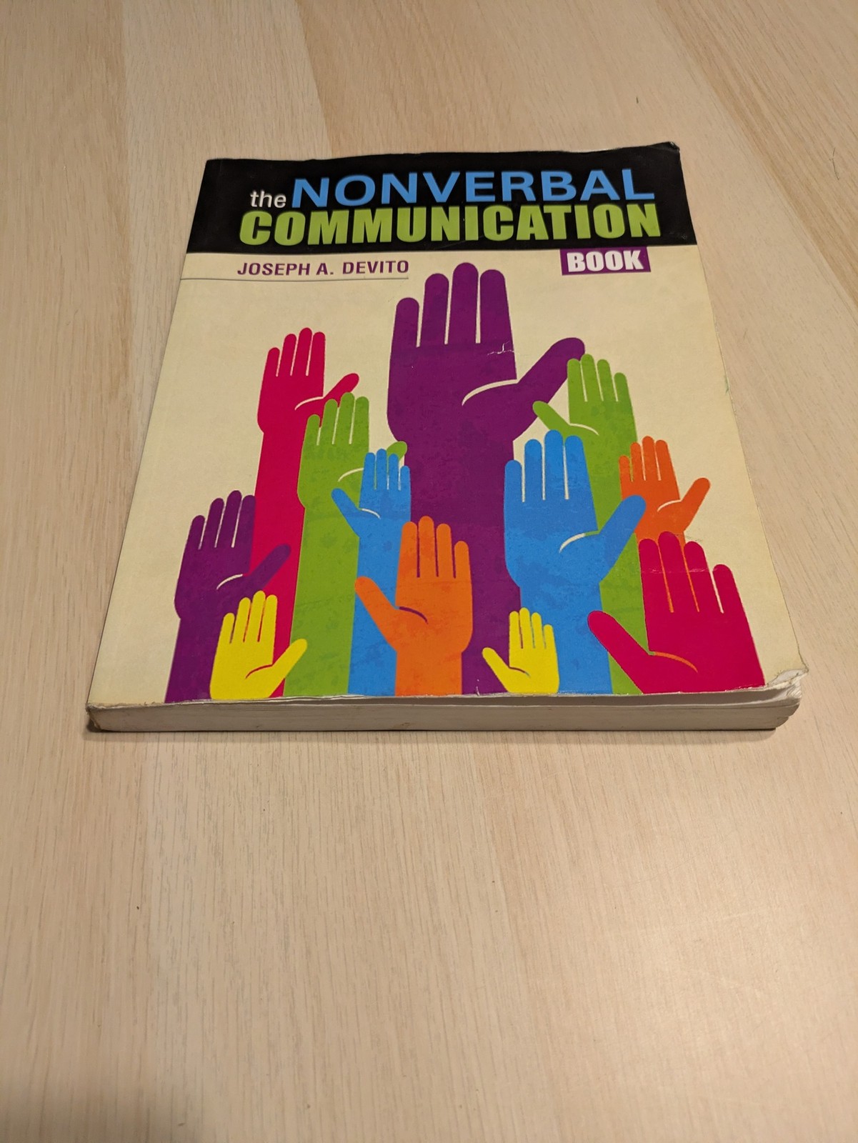 Nonverbal Communication Book by Joseph Devito (Trade Paperback) Acceptable