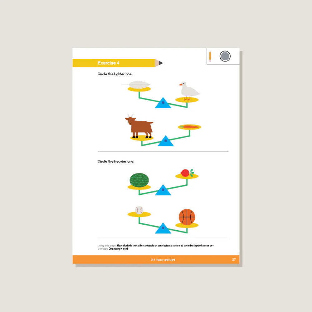 Singapore Math — Dimensions Math Workbook PreKA