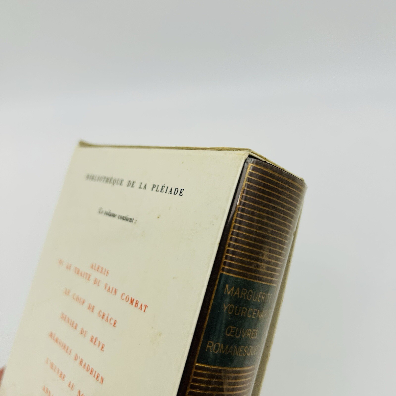 OEUVRES ROMANESQUES (FRENCH EDITION) BIBLIOTHEQUE DE LA By Marguerite Yourcenar